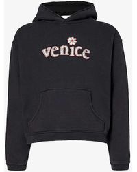 ERL - Venice Branded Boxy-fit Cotton-blend Hoody X - Lyst
