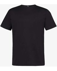 Theory - Precise Cotton-jersey T-shirt X - Lyst