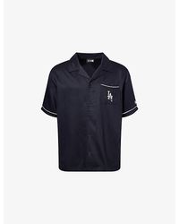 KTZ - La Dodgers Mlb Graphic-Print Short-Sleeve Rayon Shirt - Lyst