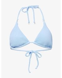 Seafolly - Sea Dive Triangle Bikini Top - Lyst