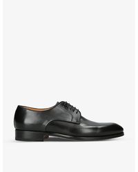 Magnanni - Contemporary Leather Derby Shoes - Lyst