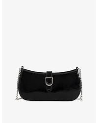 Zadig & Voltaire - Janis Vintage Patent-Leather Mini Bag - Lyst