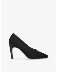 TOTEME - Sculptural Faux-Suede Heeled Pumps - Lyst