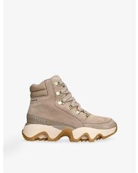 Sorel - Kinetic Impact Conquest Suede High-Top Trainers - Lyst