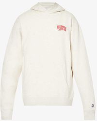 BBCICECREAM - Small Arch Brand-print Cotton-jersey Hoody - Lyst