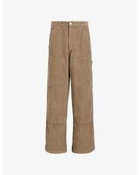 AllSaints - Dunstan Straight-Leg Corduroy Trousers - Lyst
