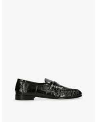 The Row - Soft Eel Leather Loafers - Lyst
