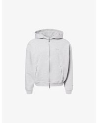 GYMSHARK - Training Evolved Zip-Up Cotton-Blend Hoody - Lyst