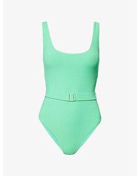 Melissa Odabash - Rio Ribbed Swimsuit - Lyst