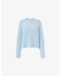 Whistles - Aria Ribbed Knitted Jumper - Lyst