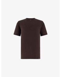 BOGGI - Crewneck Regular-Fit Stretch-Linen Jersey T-Shirt - Lyst