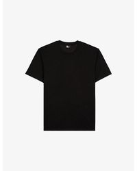 The Kooples - Crewneck Regular-Fit Short-Sleeve Cotton T-Shirt - Lyst