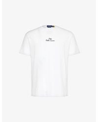 Polo Ralph Lauren - Logo-print Short-sleeve Cotton-jersey T-shirt X - Lyst
