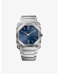 BVLGARI - 103431 Octo Finissimo Stainless-steel Automatic Watch - Lyst