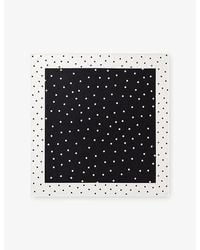 OMNES - Tahiti Polka-Dot Woven Head Scarf - Lyst
