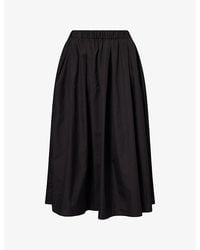 Stylein - Jorina A-Line Cotton Midi Skirt - Lyst
