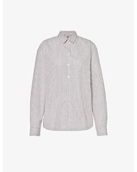 Totême - Signature Striped Cotton Shirt - Lyst