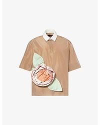Simone Rocha - Rugby Pressed Rosette Woven Shirt - Lyst