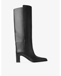 Jimmy Choo - Caly 65 Leather Knee-High Boots - Lyst