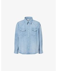Visvim - Social Sculpture Denim Shirt - Lyst