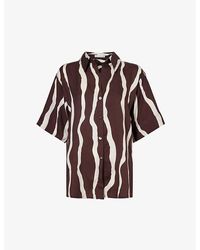 Faithfull The Brand - Inca Stripe-pattern Oversized Woven Shirt - Lyst
