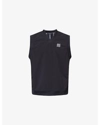 Manors - Reversible V-Neck Stretch-Woven Vest - Lyst