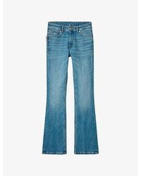 Zadig & Voltaire - Eclipse Bootcut Denim Jeans - Lyst