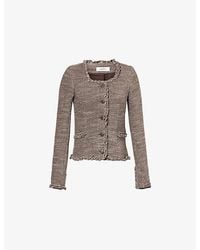 Skall Studio - Rosa Cinched Cotton And Wool Jacket - Lyst