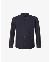 Polo Ralph Lauren - Long-Sleeved Garment-Dyed Custom-Fit Cotton Oxford Shirt - Lyst