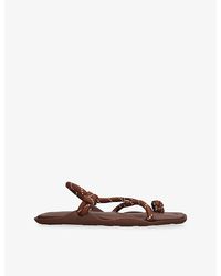 FLOWZE - Flò Square Woven Sandals - Lyst