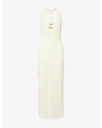 Cheap Monday - Montego Ring-Detail Crochet-Knit Maxi Dress - Lyst