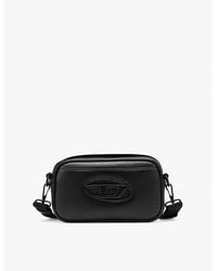 DIESEL - Holi D Logo-Embossed Faux-Leather Shoulder Bag - Lyst