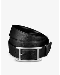 Cartier - Tank De Reversible Leather Belt - Lyst