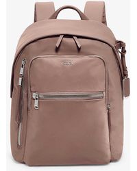 Tumi - Halsey Zip-pocket Branded Nylon Backpack - Lyst