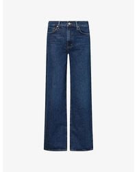 Agolde - Harper Relaxed Straight-Leg Denim Jeans - Lyst