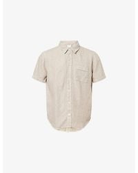 Citizens of Humanity - Cairo Short-Sleeve Linen Shirt - Lyst