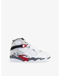 Nike - Air 8 Retro High-Top Leather Trainers - Lyst