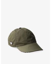 Prada - Triangle-Logo Re-Nylon Baseball Cap - Lyst