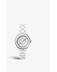 Chanel H6345 J12 Phantom Ceramic And Stainless Steel Quartz Watch - White