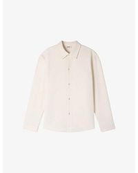 Sandro - Joker Long-Sleeve Regular-Fit Stretch-Woven Shirt - Lyst