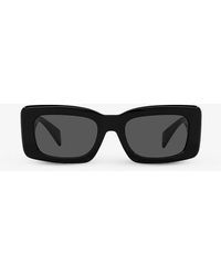 Versace - Ve4444u Endless Greca-hardware Acetate Sunglasses - Lyst