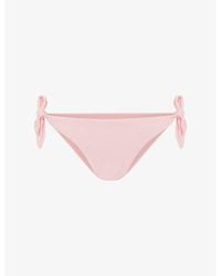 Agent Provocateur - Arielle Tie-Side Bikini Bottoms - Lyst