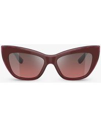 Dolce & Gabbana - Dg4417 Cat-eye Acetate Sunglasses - Lyst