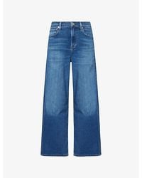Citizens of Humanity - Lyra Wide-Crop-Leg Stretch-Denim Blend Jeans - Lyst