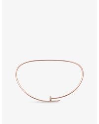 Cartier - Juste Un Clou 18Ct Rose- Necklace - Lyst