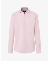 Hackett - Bengal Tailored-Fit Stretch-Cotton Shirt - Lyst