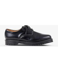 Sandro - London Lace-up Smooth-leather Derby Shoes - Lyst