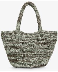 Whistles - Renee Tubular-strap Paper-weave Tote - Lyst
