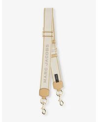 Marc Jacobs - Neutrallogo-print Adjustable Woven Strap - Lyst