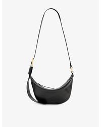 AllSaints - Luna Leather Cross-Body Bag - Lyst
